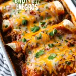 Easy Cheesy Ground Beef Enchiladas