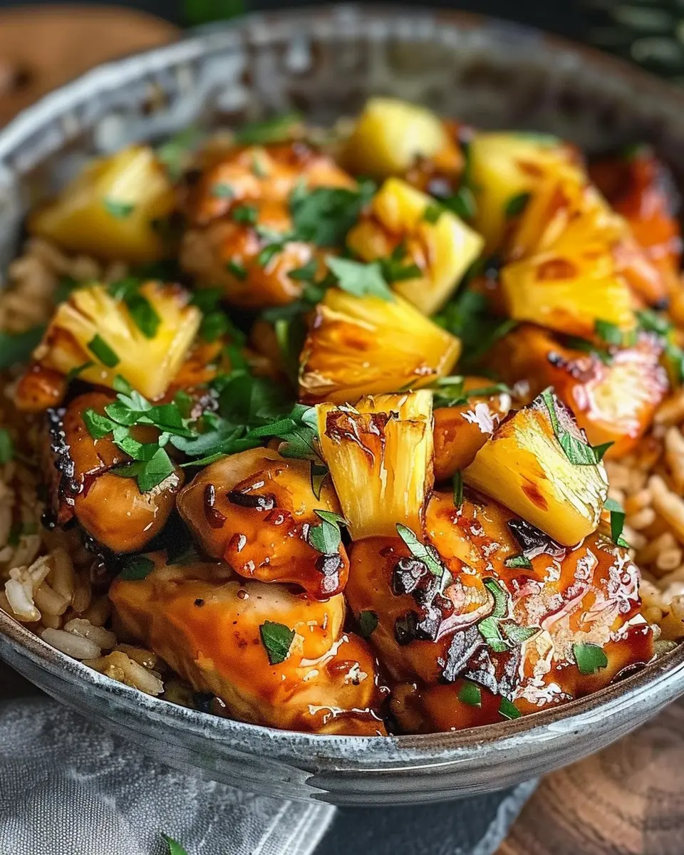 Pineapple Chicken and Rice: A Juicy Twist on a Classic Dish