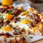 Sausage Breakfast Pizza