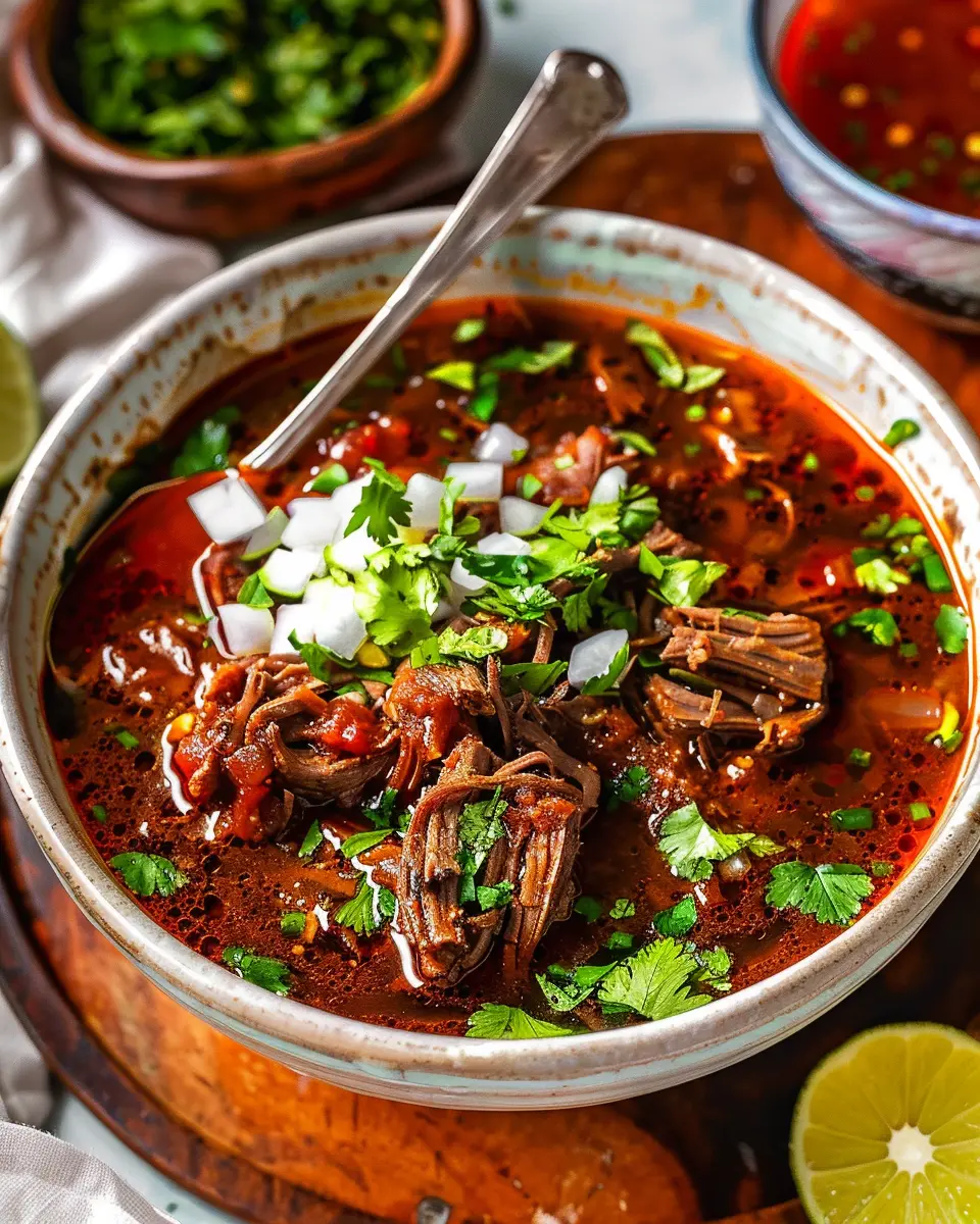 Mexican birria de res: Indulge in a Flavorful Homemade Delight