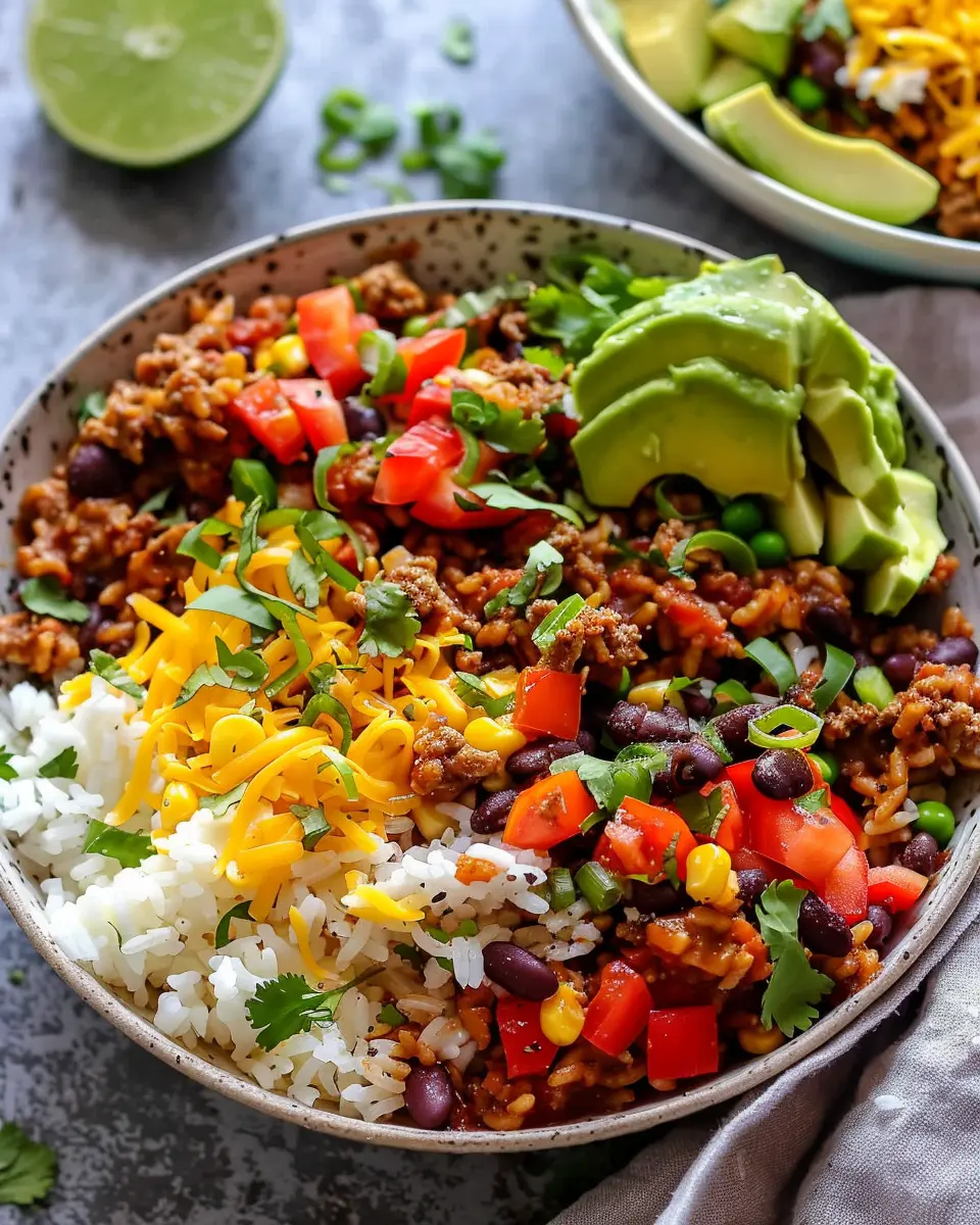 Easy Taco Rice Bowl: A Quick and Delicious Twist for Dinner