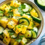 Pineapple Cucumber Salad
