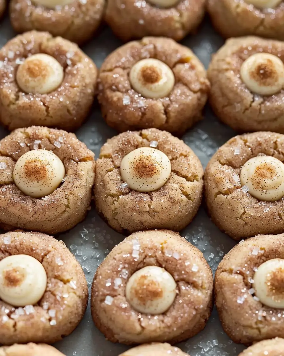 Eggnog Snickerdoodle Thumbprint Cookies You’ll Love This Holiday
