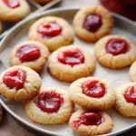 Strawberry Thumbprint Cookies