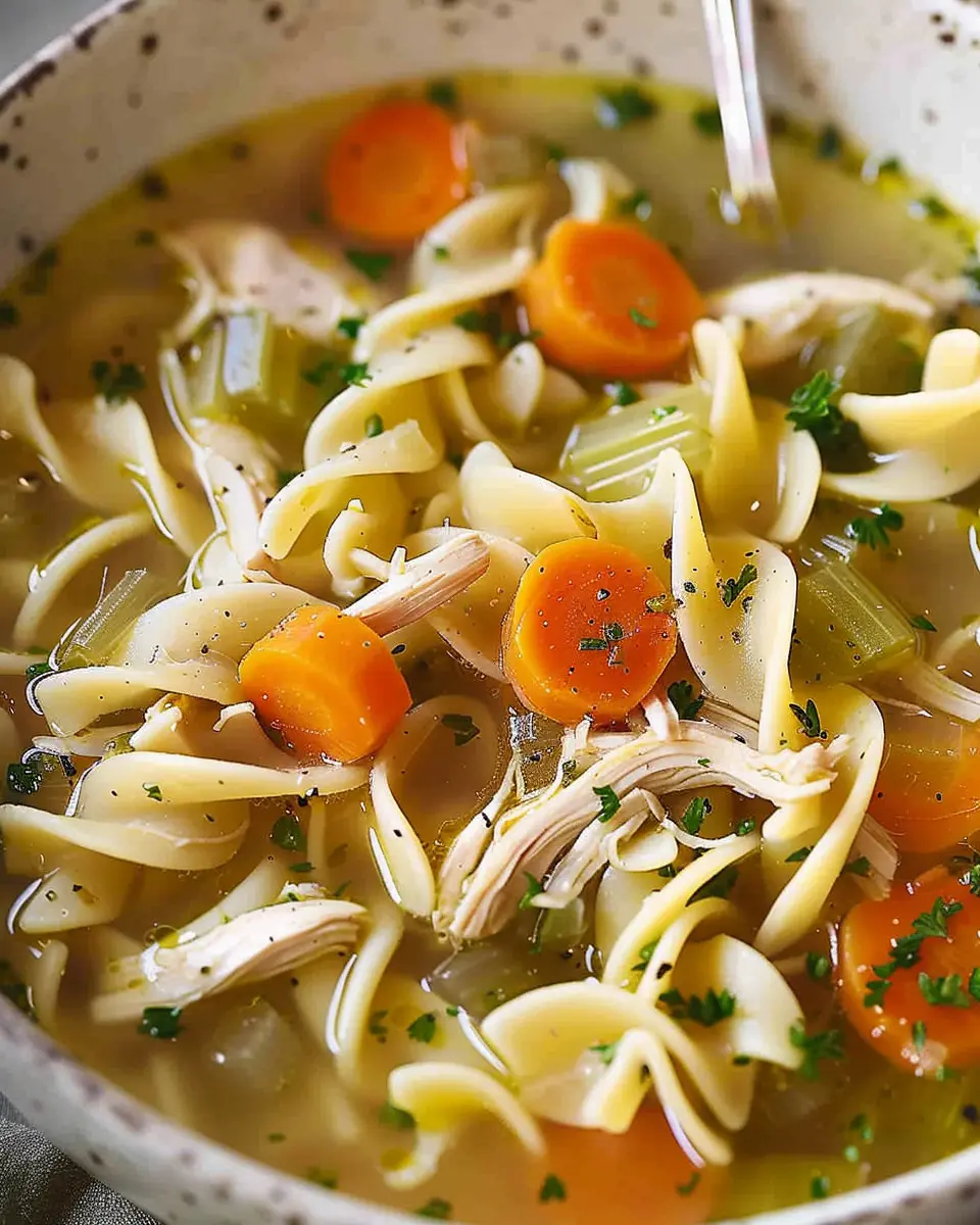 Homemade Chicken Noodle Soup: The Easy Comfort Food You’ll Love