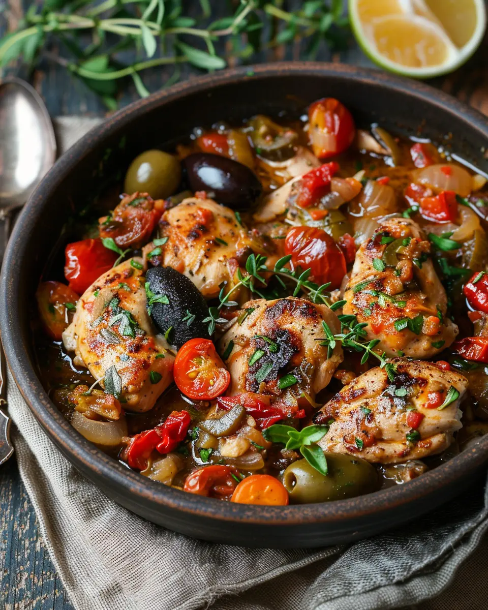Slow Cooker Mediterranean Chicken: Easy, Flavor-Packed Delight