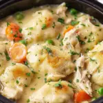 Easy Crockpot Chicken and Dumplings Recipe