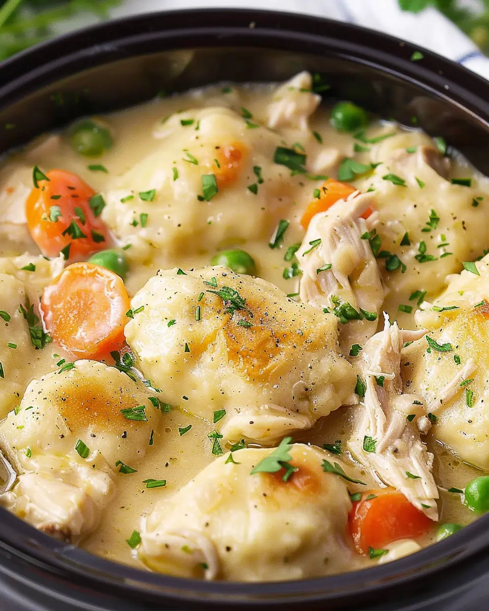 Easy Crockpot Chicken and Dumplings: A Comforting Family Favorite