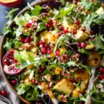 Christmas Salad with Honey Mustard Dressing