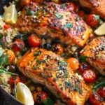 one-pan Mediterranean salmon