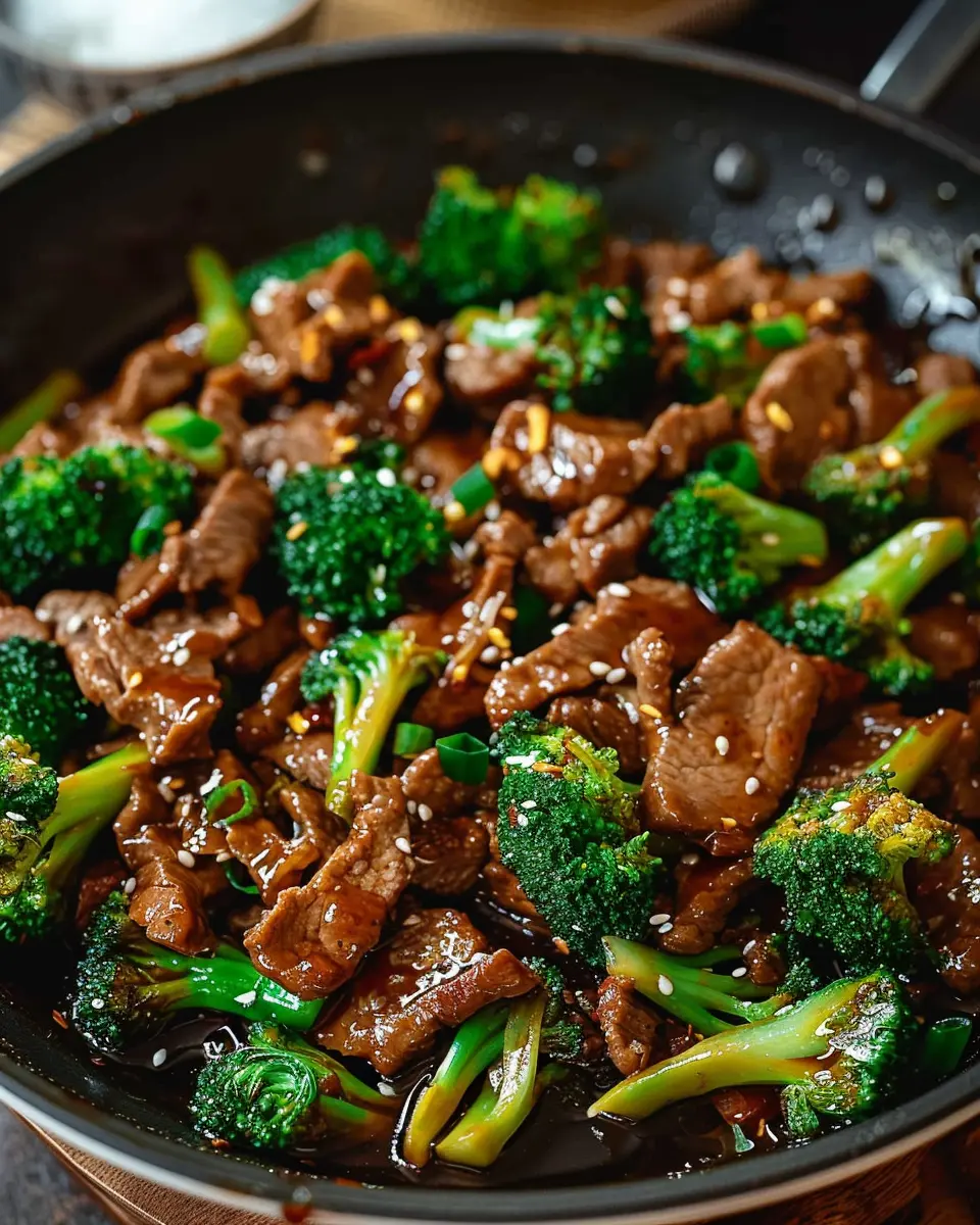 Chinese Beef and Broccoli: Easy One Pan Take-Out Delight