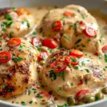 Creamy Pepperoncini Chicken Skillet