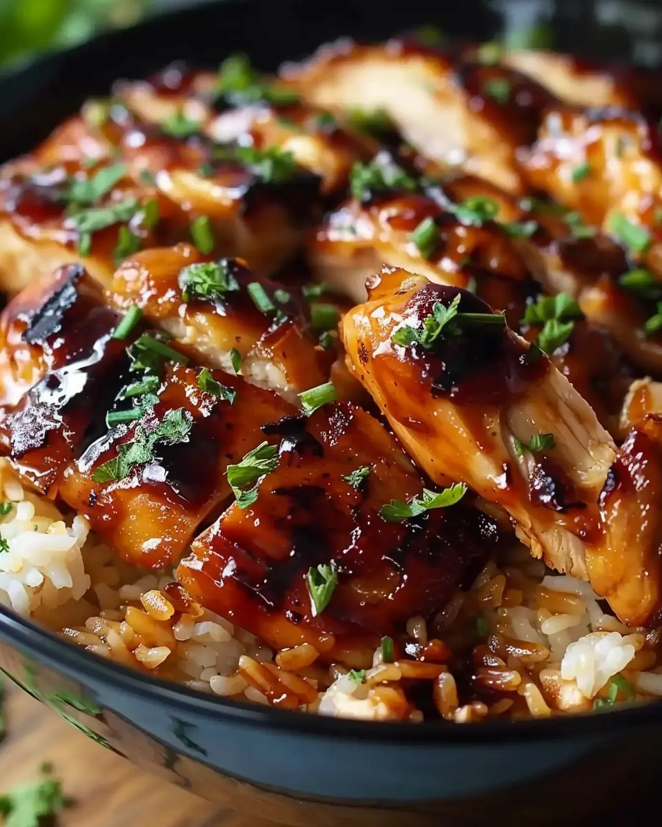 Honey BBQ Chicken Rice: Easy Comfort Food for Your Family
