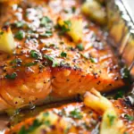 Baked Pineapple Salmon