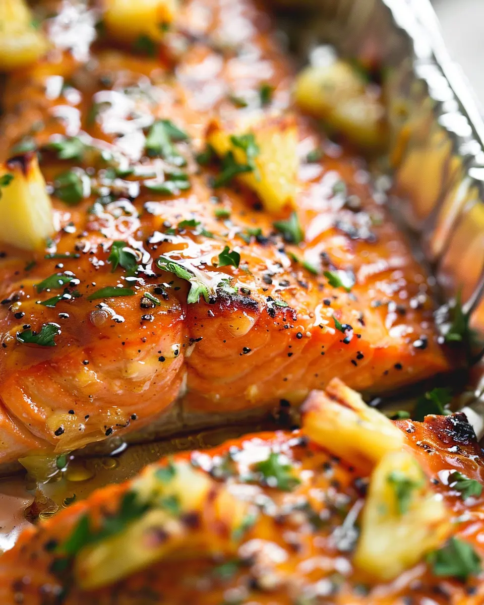Baked Pineapple Salmon: A Juicy Twist for Easy Weeknight Dinners