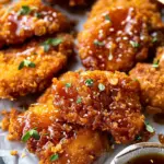 Baked Crunchy Hot Honey Chicken Recipe
