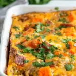 Protein-Packed Sweet Potato Egg Casserole