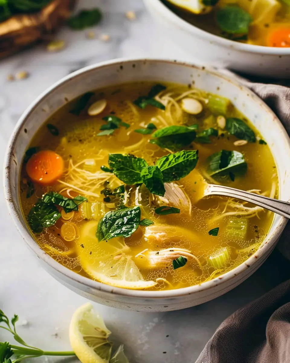 Healing Chicken Soup: A Cozy Remedy for Cold Days