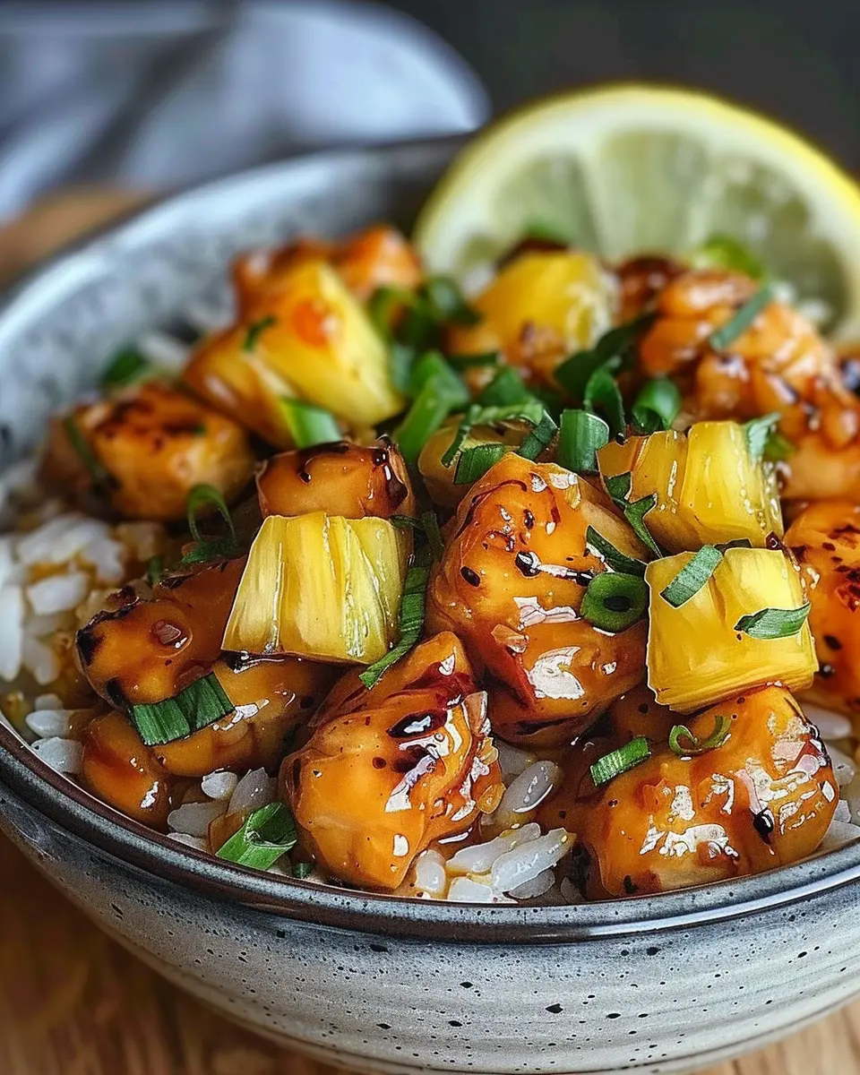 Pineapple Chicken and Rice: A Juicy Take on a Comfort Classic