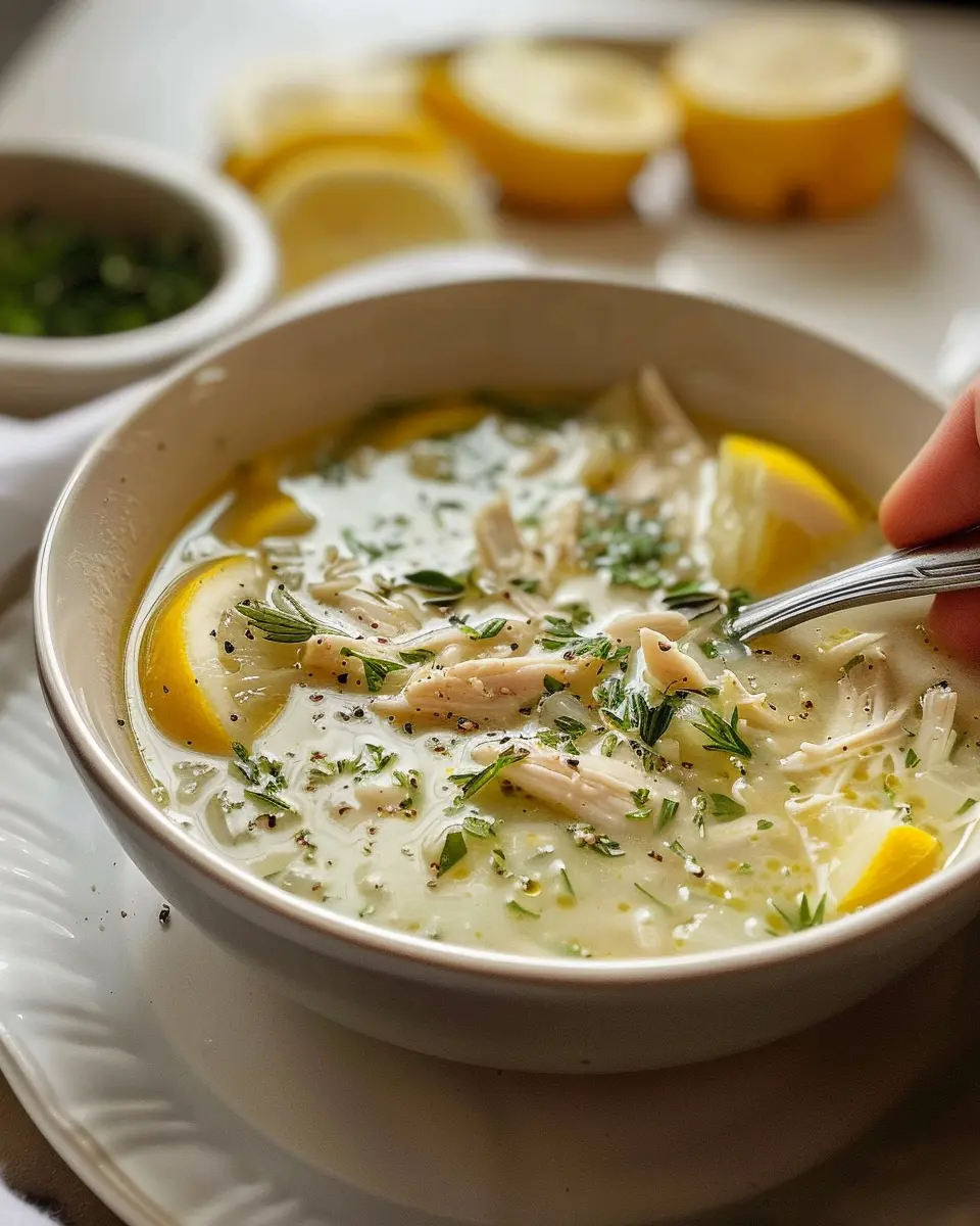 Greek Lemon Chicken Soup: Easy Comfort Food for Any Day
