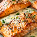 Baked Boursin Salmon