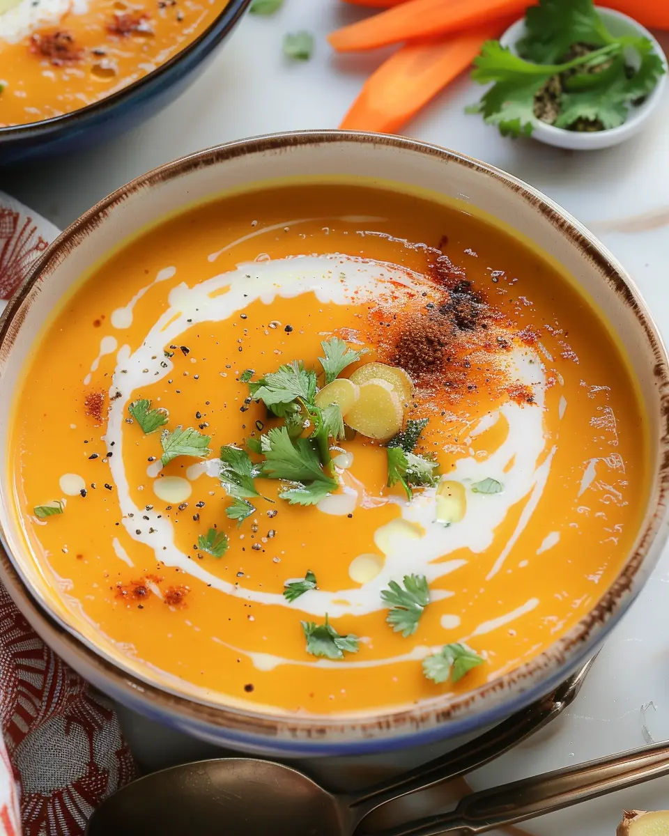 Carrot and Ginger Soup: The Best Comfort Food for Cozy Nights