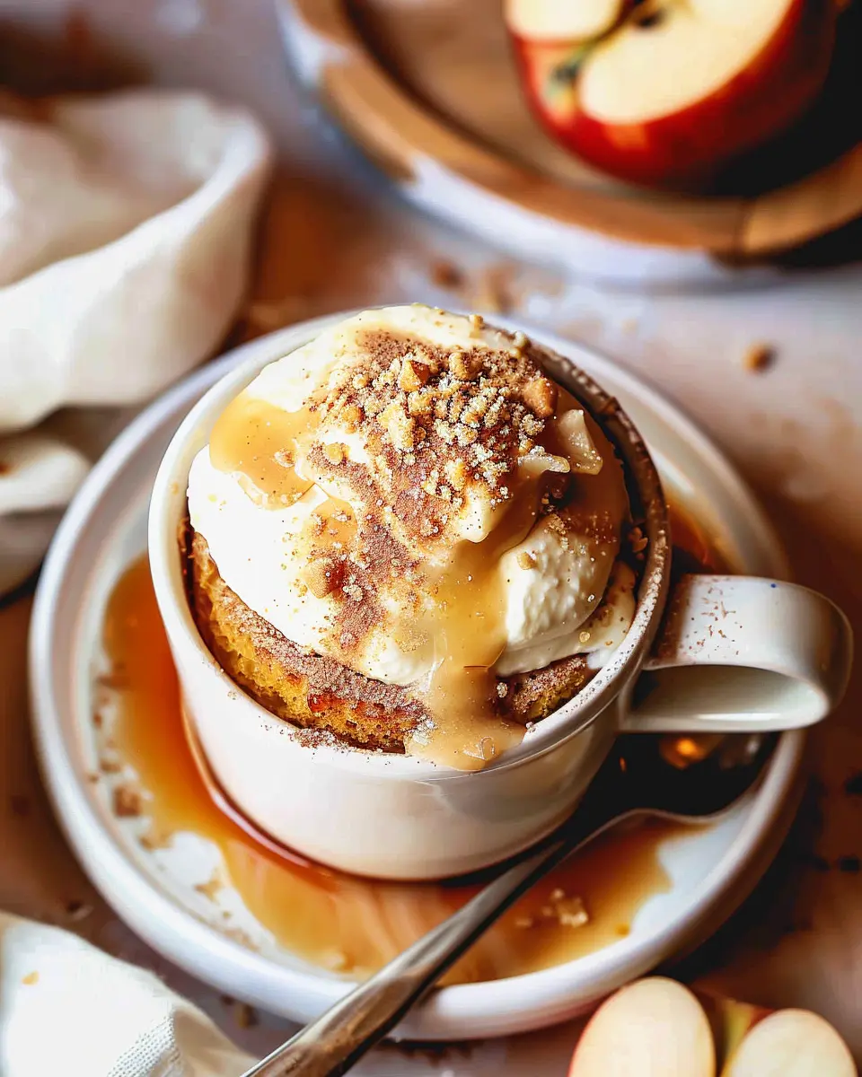 2-Minute Apple Mug Cake: The Easiest Homemade Delight