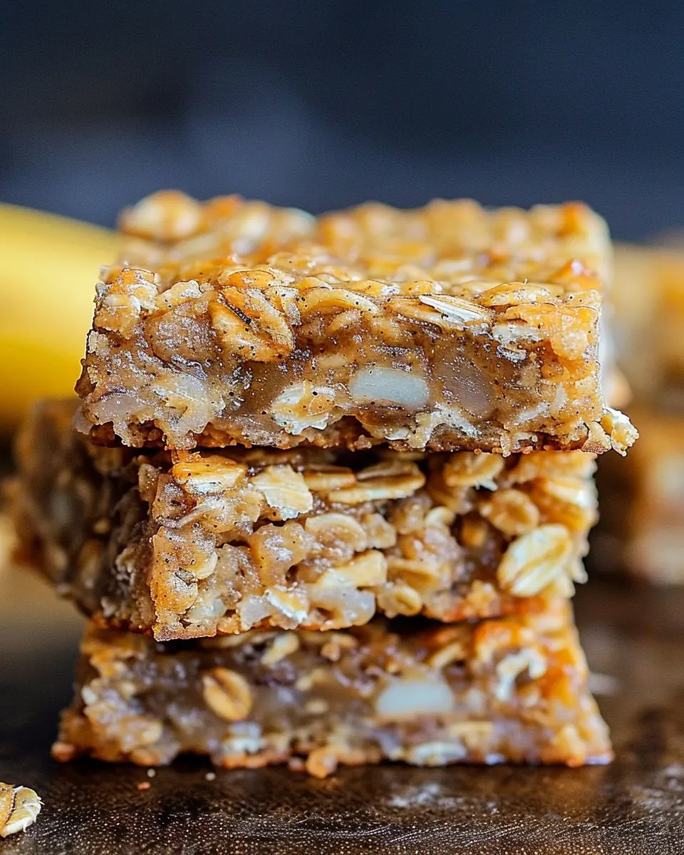 Irresistible Banana Oatmeal Bars for Easy and Healthy Snacking