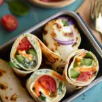 Vegetable Cream Cheese Tortilla Roll Ups