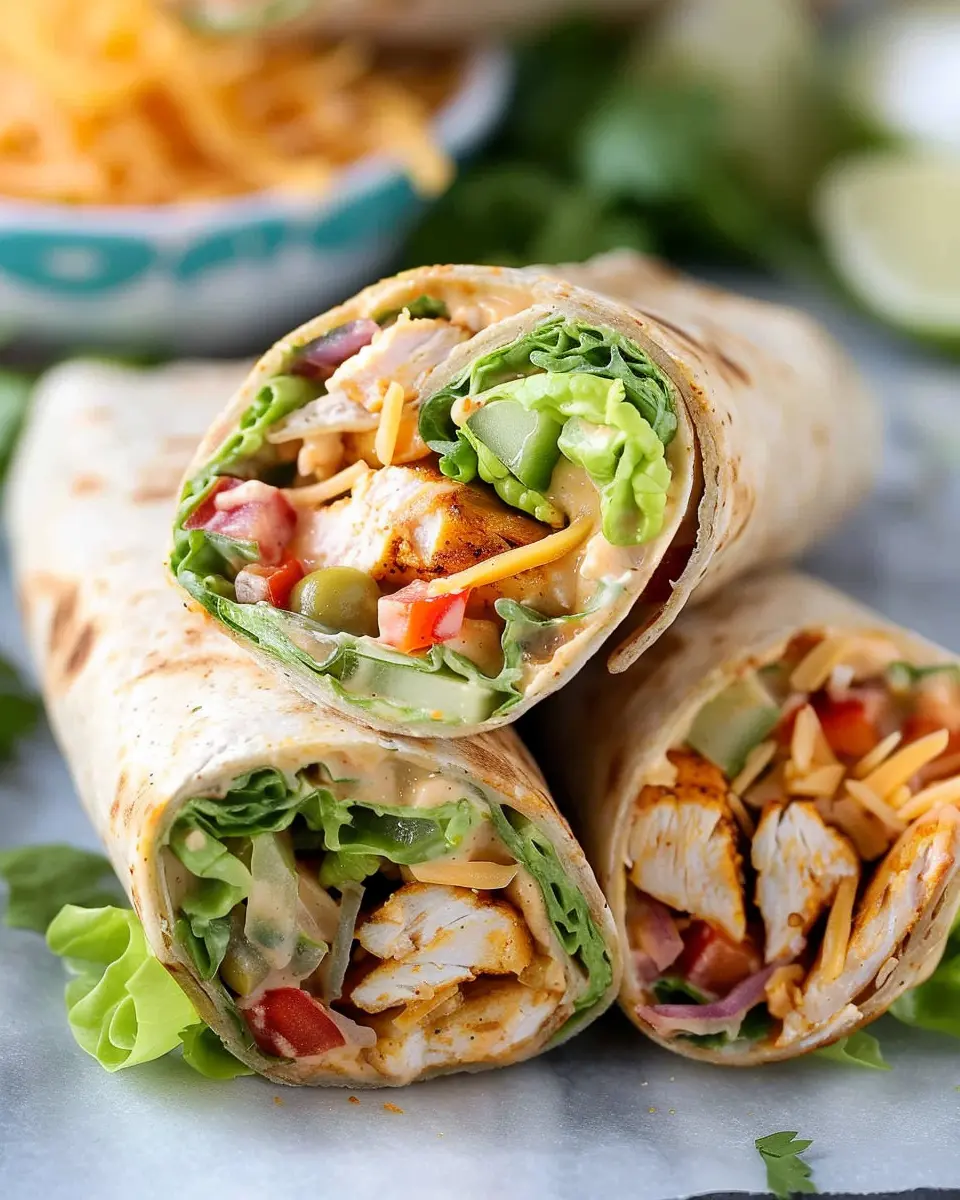 Crunchy Southwestern Chicken Wrap: A Deliciously Easy Meal