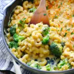 Healthy One Pot Broccoli Mac & Cheese