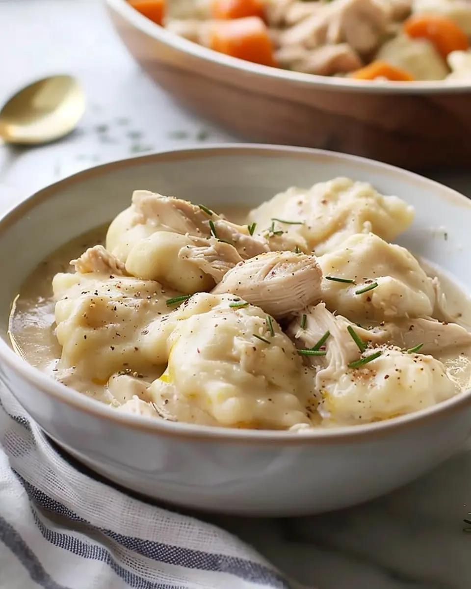 Super Easy Chicken and Dumplings: The Best Comfort Food Recipe