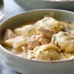 Super Easy Chicken and Dumplings