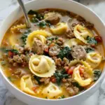 Sausage Tortellini Soup