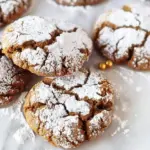 Gingerbread Crinkle Cookies