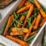Roasted Carrots and Green Beans
