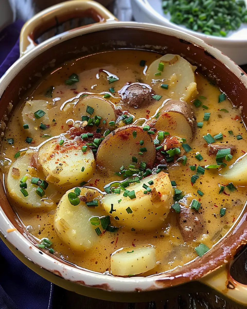 Cajun Potato Soup: Easy Comfort Food with Turkey Bacon &amp; Chicken Ham