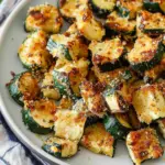 Air Fryer Parmesan Zucchini (No Breading)