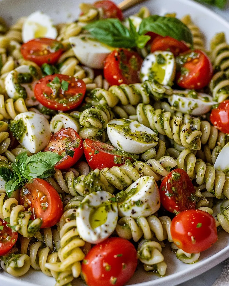 Pesto Caprese Pasta Salad: The Easy Recipe You’ll Love