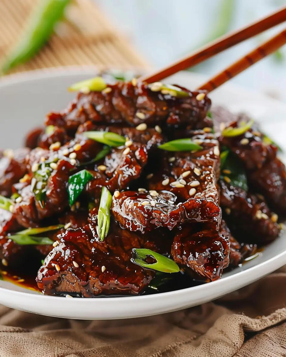 Mongolian Beef: Easy Recipe for a Flavorful Home-Cooked Delight
