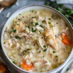 Creamy Chicken and Rice Soup