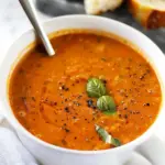 Roasted Tomato Basil Soup