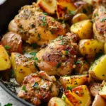 Garlic Butter Chicken and Potatoes Recipe