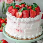Strawberry Cream Cake