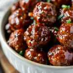 Sweet Chili Meatballs Crockpot Recipe