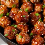 Honey Garlic Meatballs