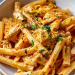 Spicy Creamy Cajun Chicken Pasta