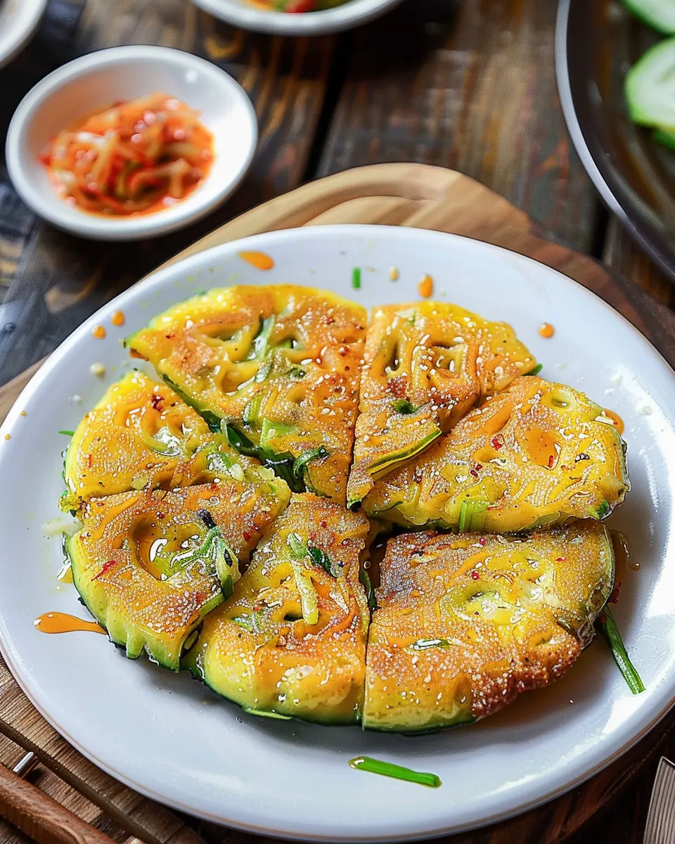 Hobak Jeon: Easy and Delicious Korean Zucchini Pancakes at Home