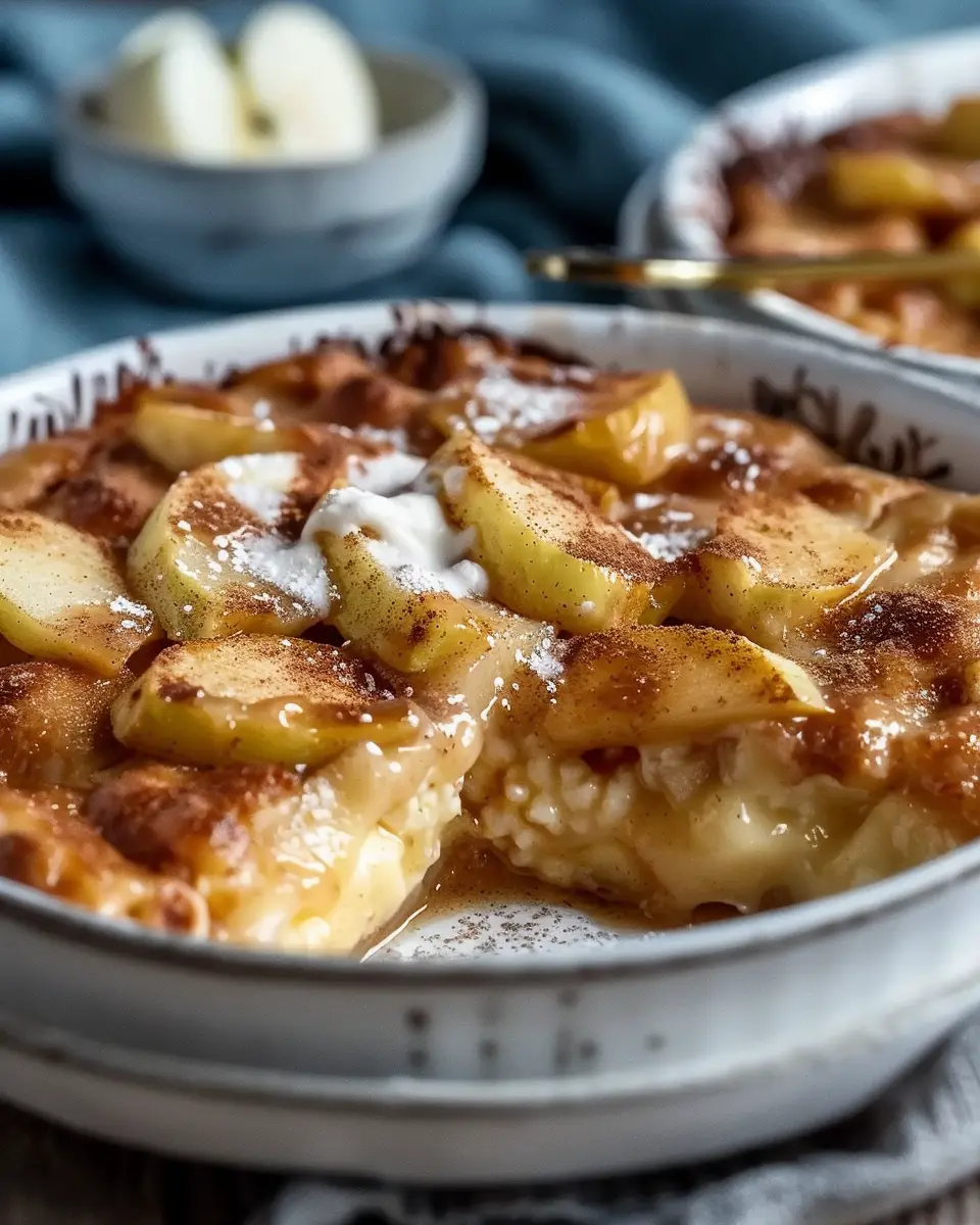 Apple Cinnamon Cottage Cheese Bake: Easy Comfort Food Delight