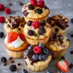 Easy Pancake Muffins with Six Flavors